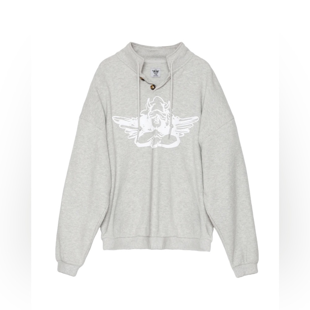 COPY - Boys Lie Heart Racer V2 Henley Crewneck XS/S NWT